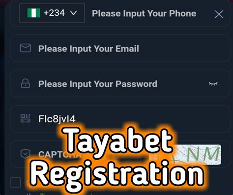 Tayabet Mobile Gaming App Register .
